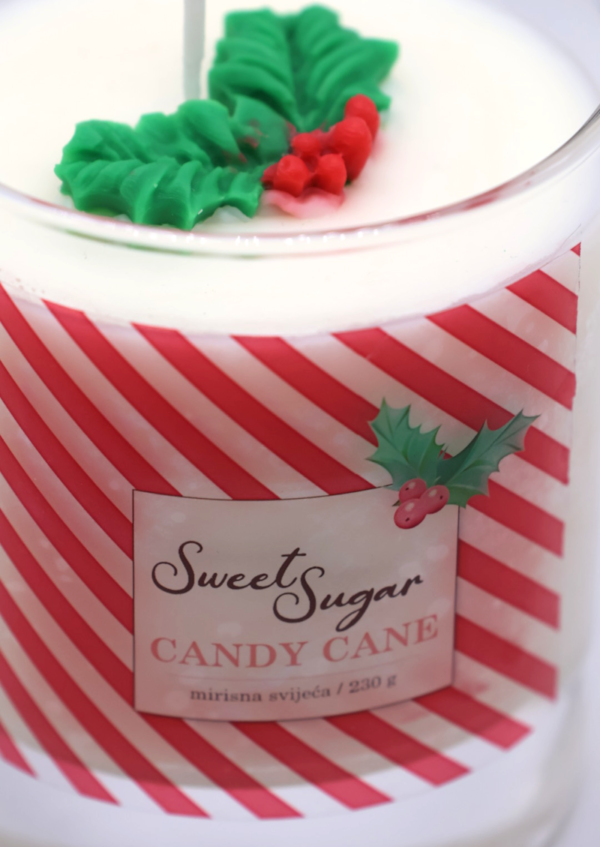 Ukrasna mirisna svijeća "Candy Cane" - Slika 3